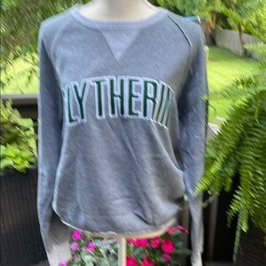 Universal Parks Official Gray Slytherin Sweatshirt
